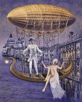 Pavel Bergr - Casanova - signovaný umělecký tisk (větší)
